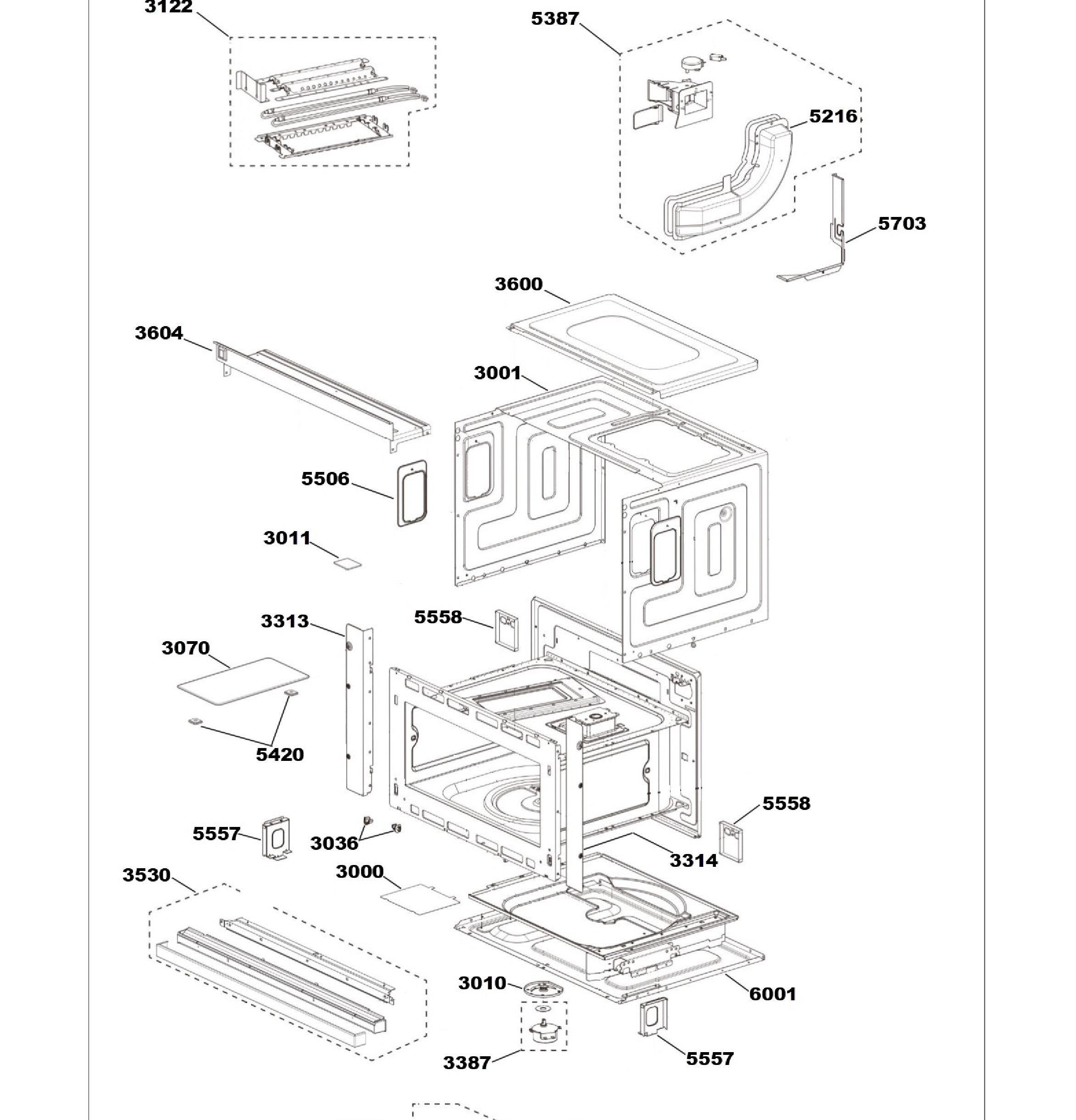 ZSB9232N1SS Exploded View 2 appliance exploded-view parts diagram