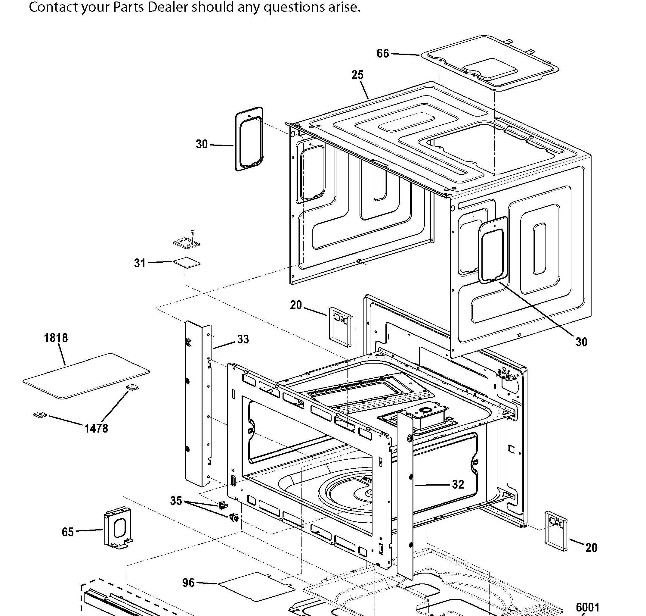 ZSC2201J2SS Exploded View 3 appliance exploded-view parts diagram