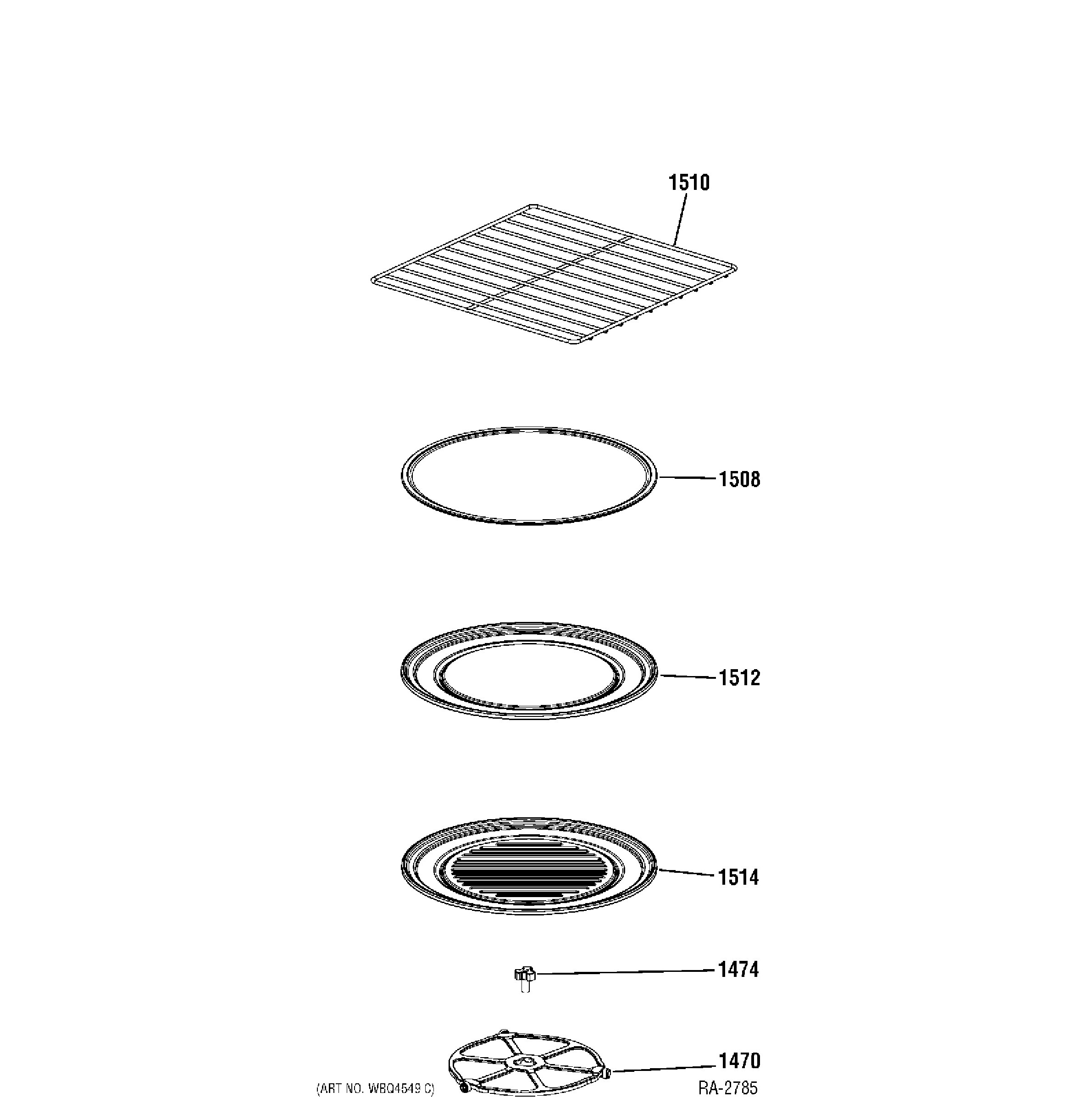 ZSC2202J2SS Exploded View 5 appliance exploded-view parts diagram