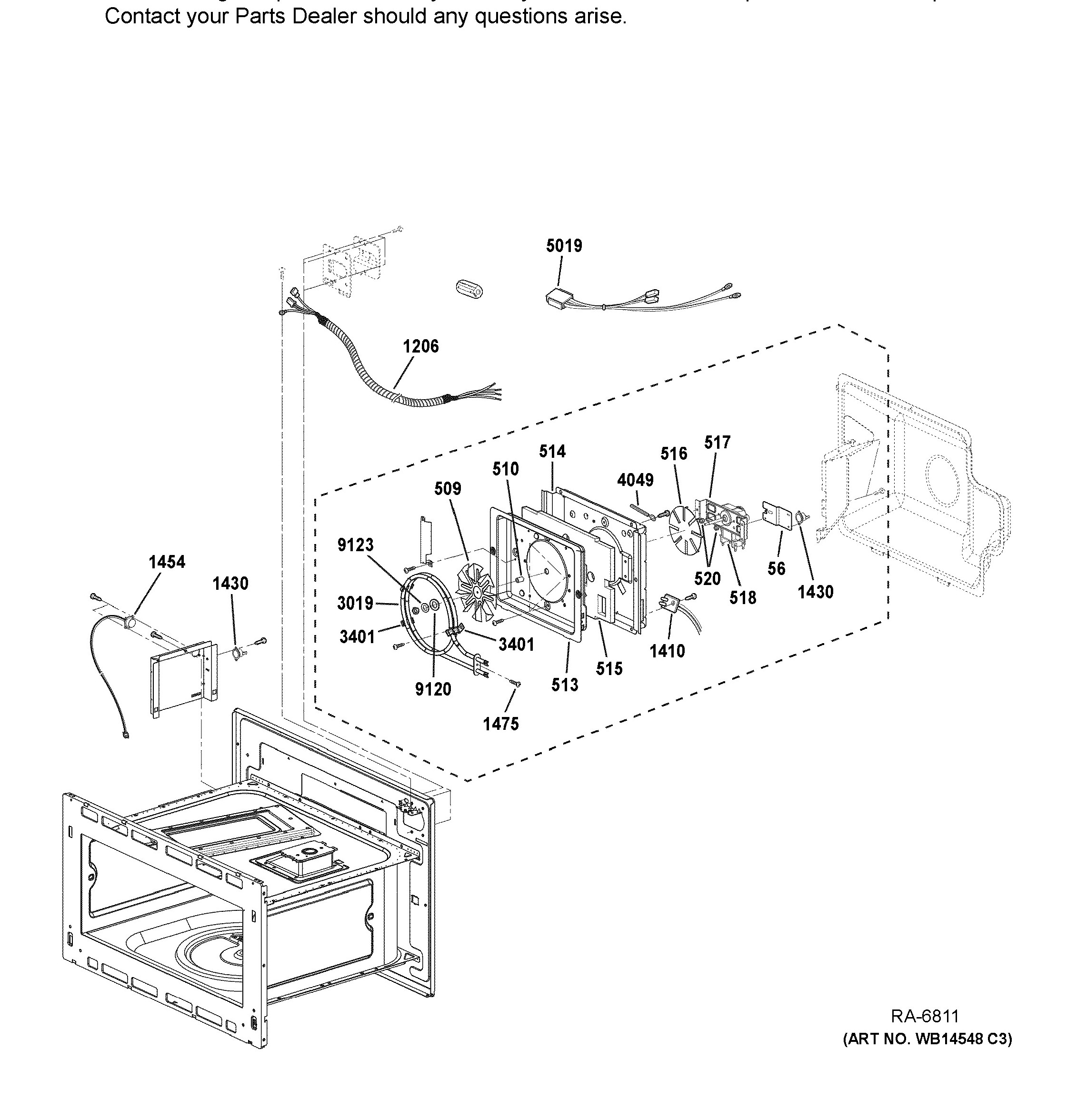 ZSC2202J2SS Exploded View 4 appliance exploded-view parts diagram