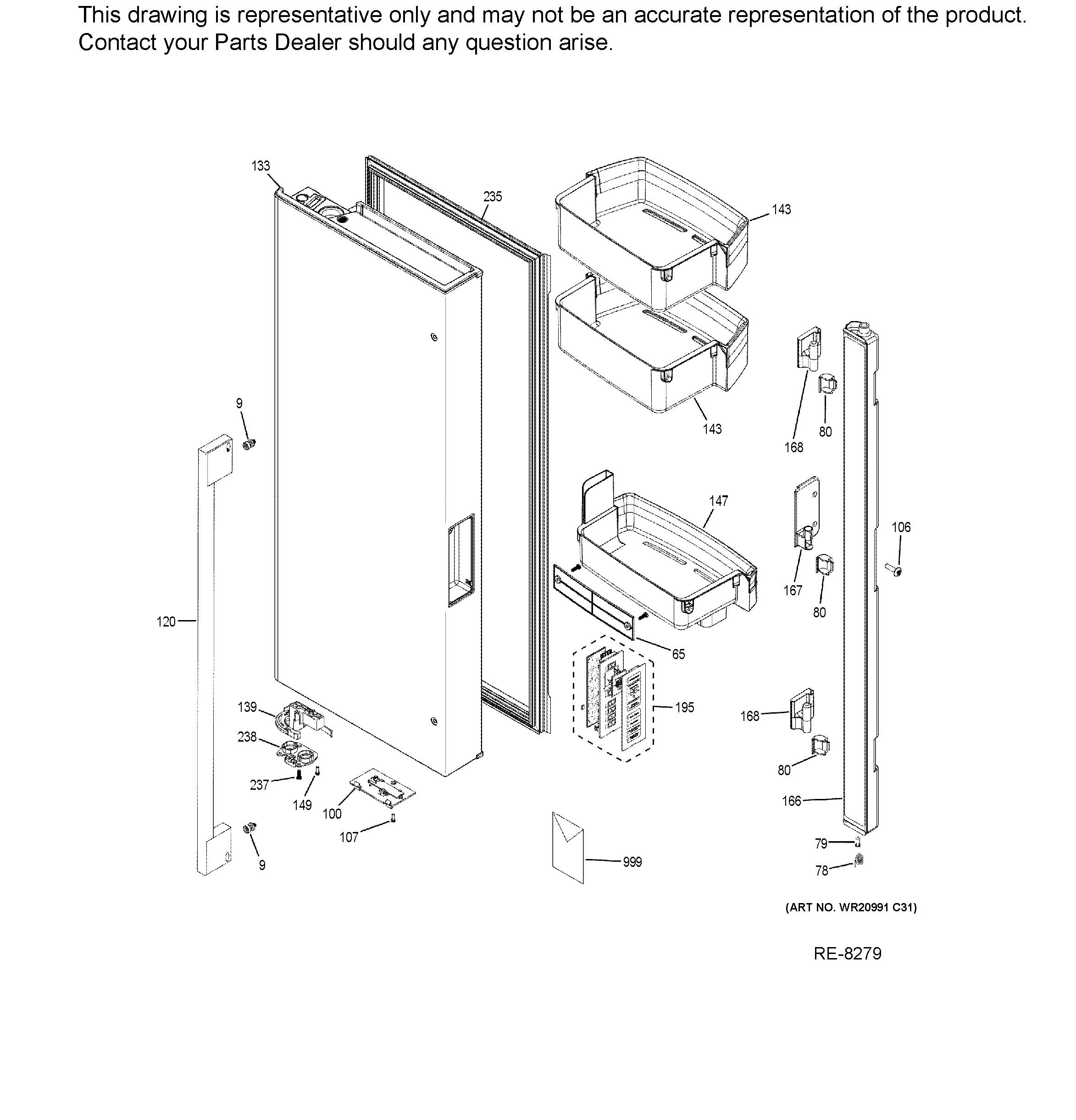 ZWE23ESNDSS Exploded View 8 appliance exploded-view parts diagram