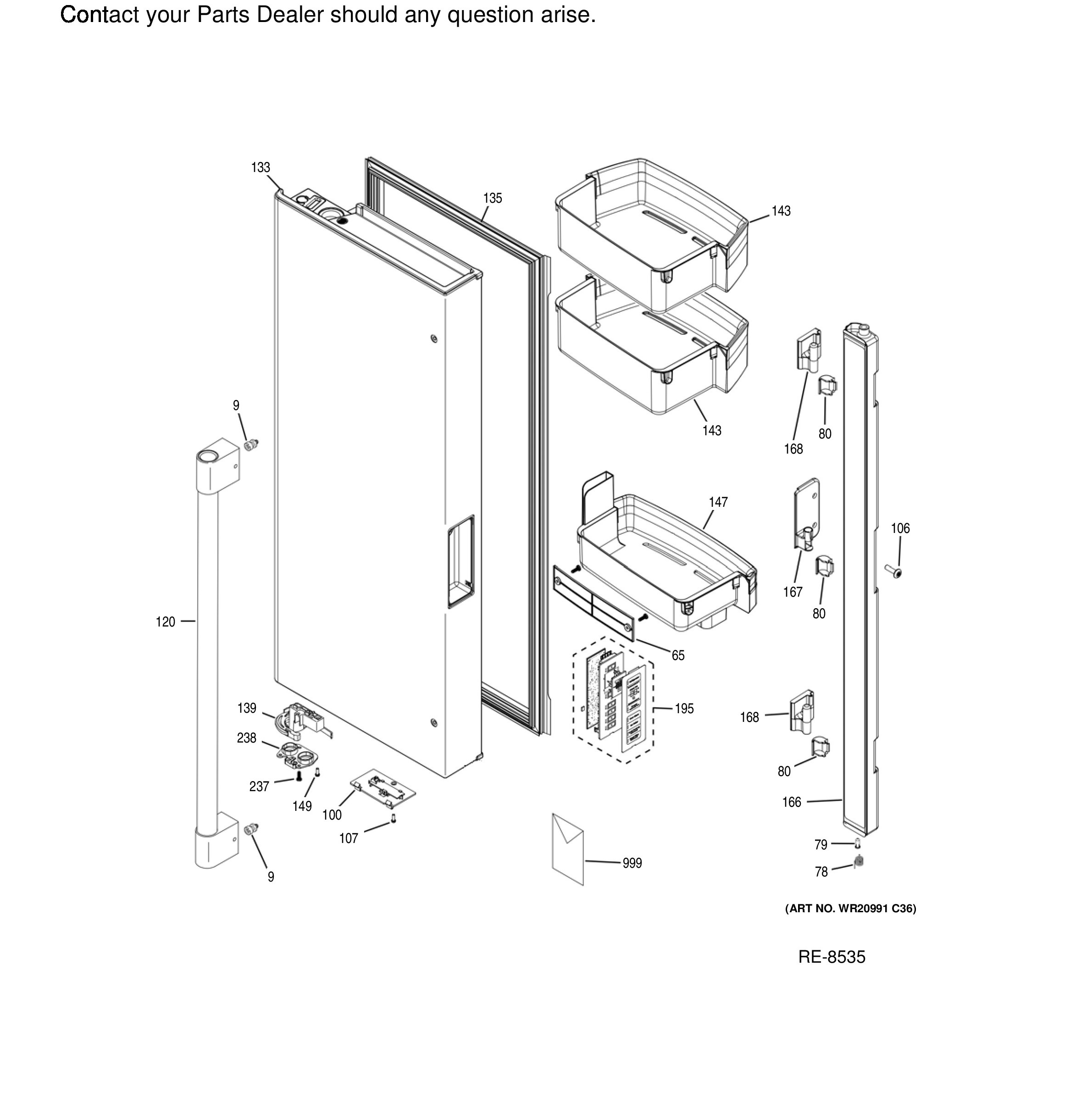 ZWE23PSNFSS Exploded View 3 appliance exploded-view parts diagram